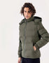 HOODED PUFFER JACKET